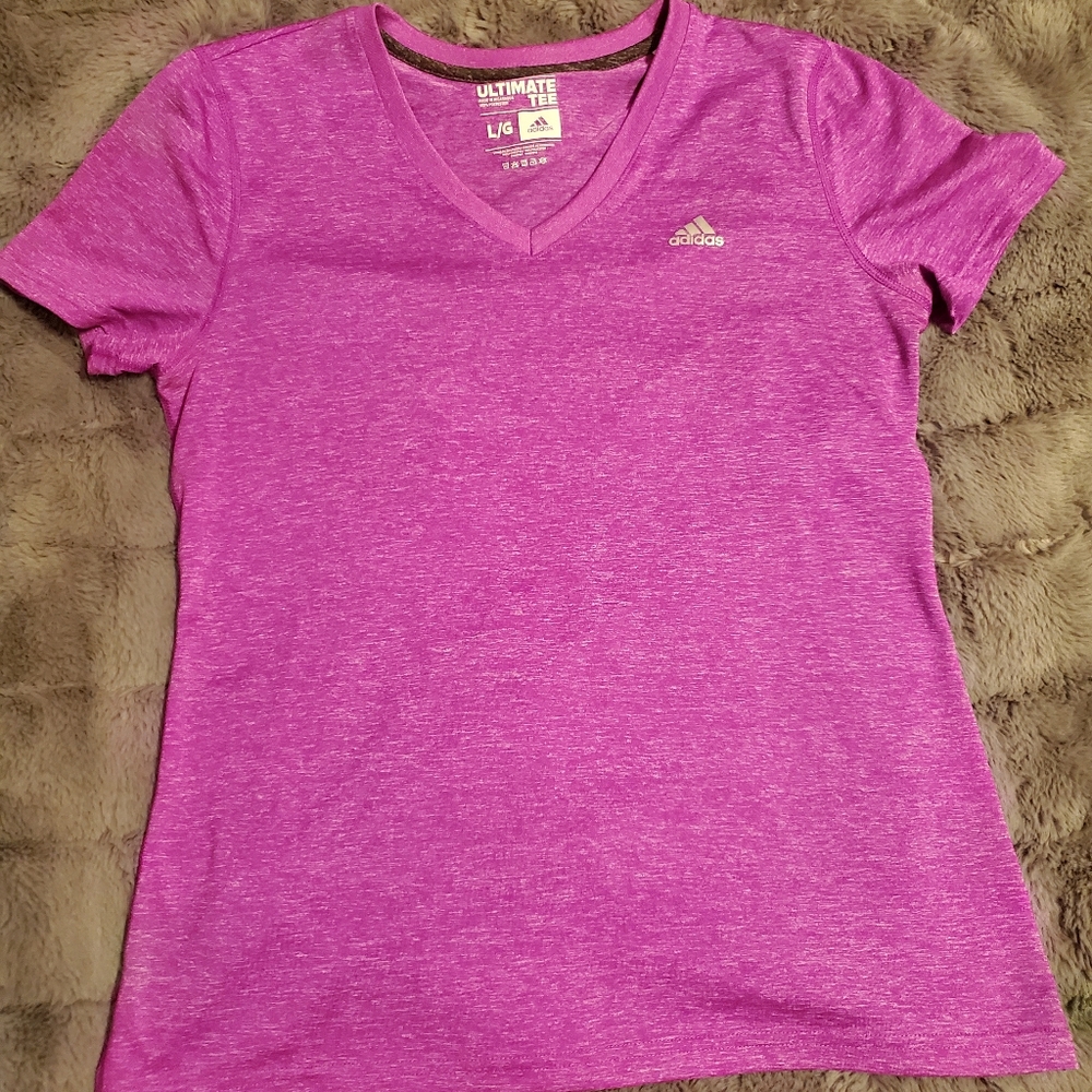 Womens active wear t-shirt size large